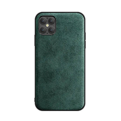 iPhone 14 Anacotte Luxeium premium microfiber suede handcraft iPhone case-5