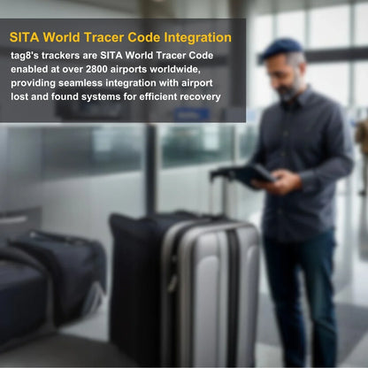 Smart Bag Security Tag - Japan Flag [Pack 2]-4